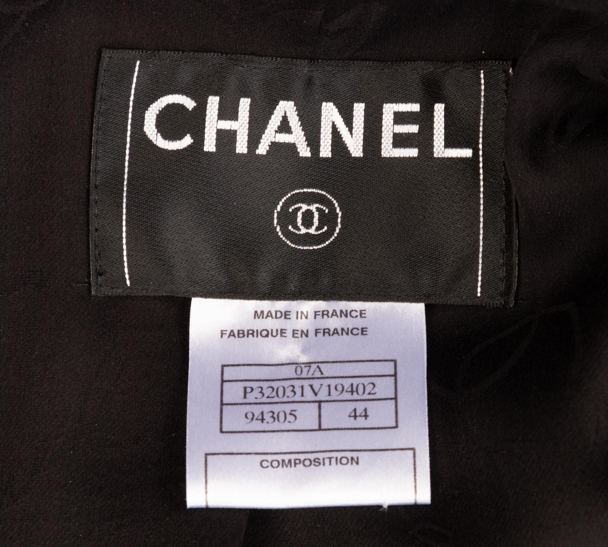 Chanel Belted Wool Pocket Coat, Fall 2007