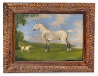 Artist Unknown, (19th Century), Horse and Dog