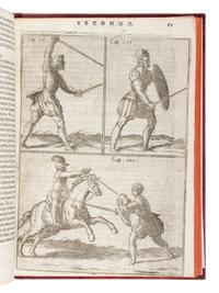 MAROZZO, Achille (1484-1553). [Opera nova]. Arte dell' Armi di Achille Marozzo Bolognese . Venice: Antonio Pinargenti, 1568.