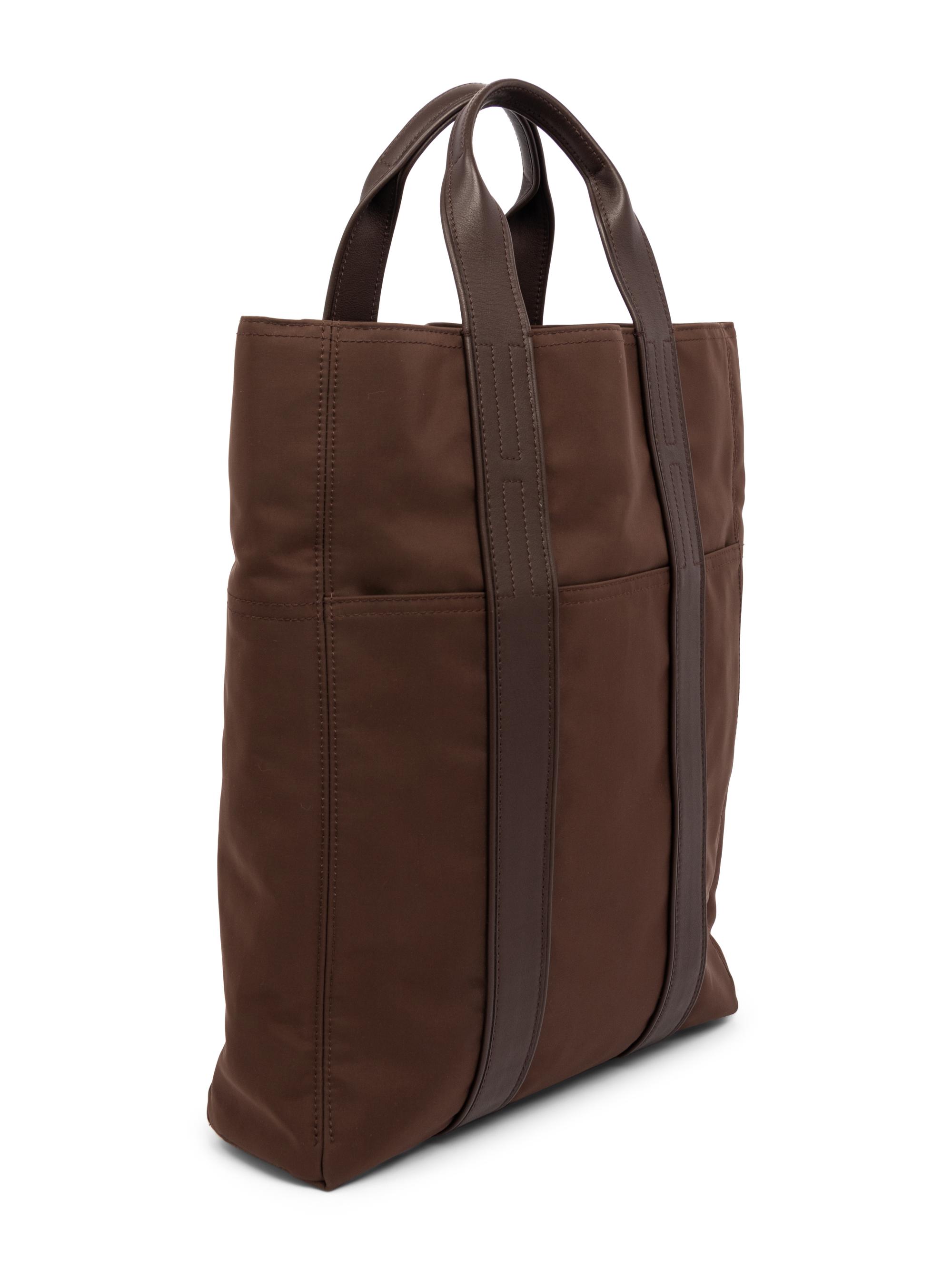 Hermès Acapulco Cabas MM Tote with Leather Straps