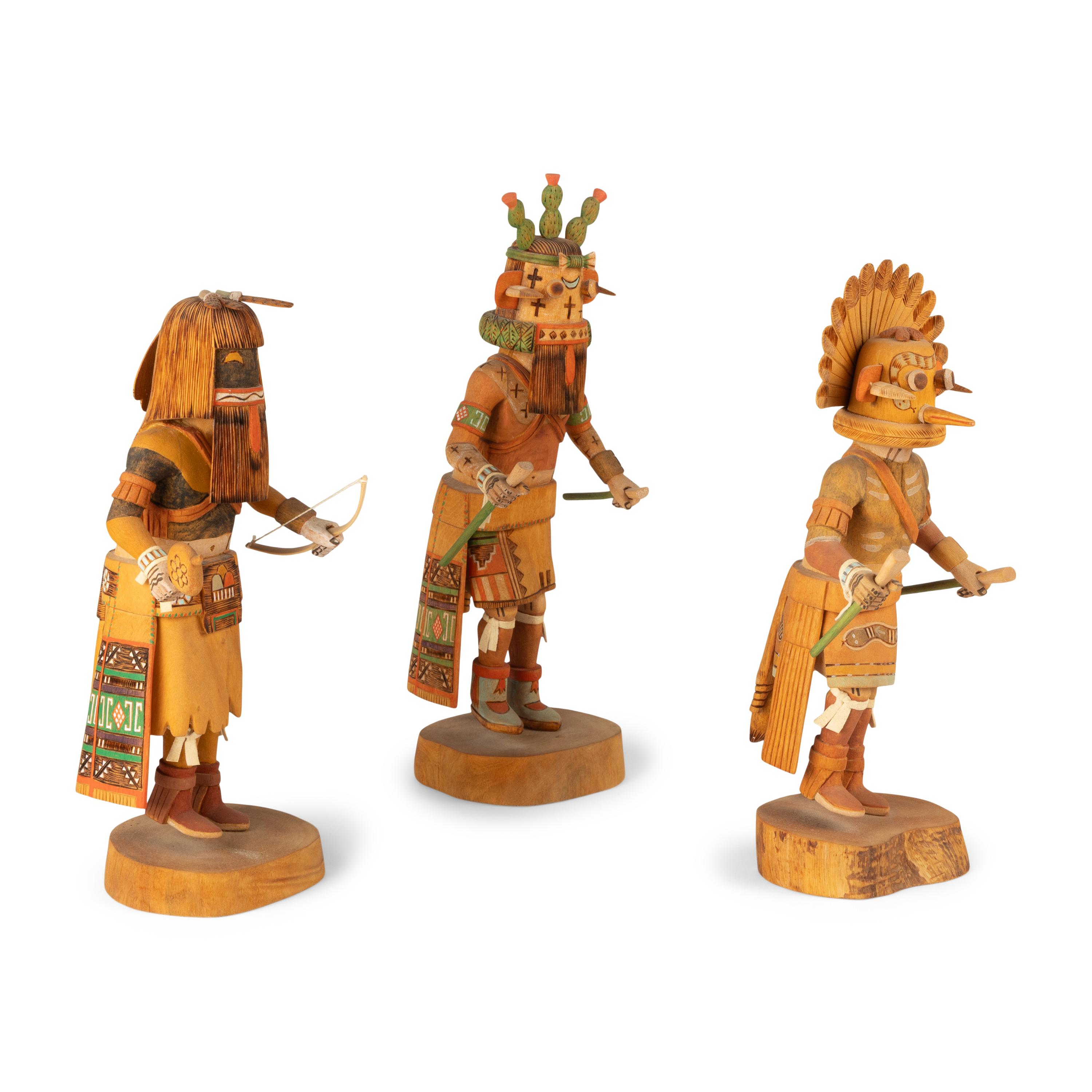 Oscar Dallas (Hopi, b. ca 1930) — Collection of Katsinas