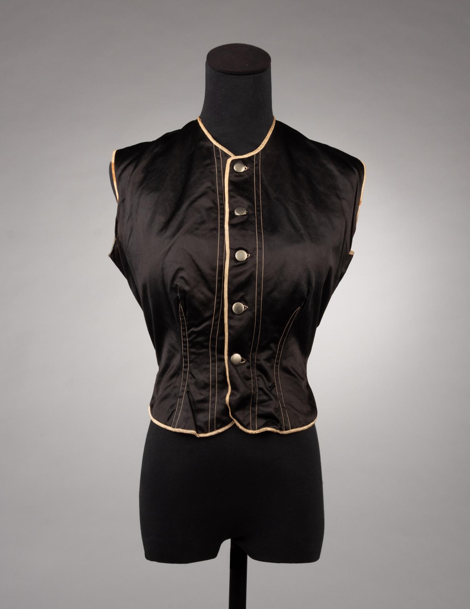 Five Women's and Children's Corsets with Related Documentation, and One Corset Cover, 1880s-1900