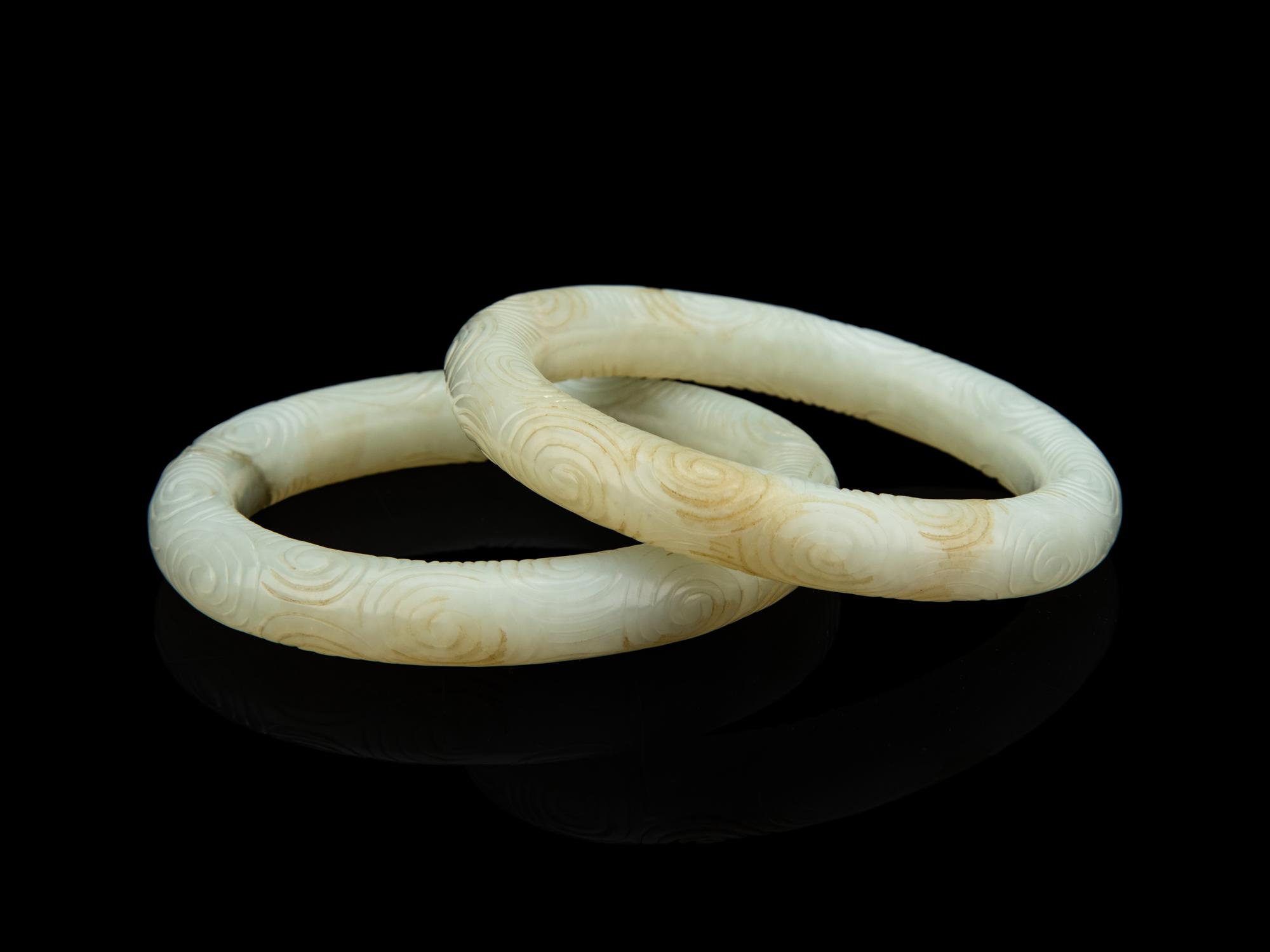 Five Chinese Celadon Jade Articles