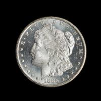 A United States 1885-CC GSA: Morgan Silver Dollar Coin