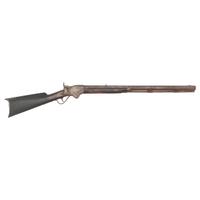 Rare Hawken Marked Spencer Carbine Alteration to Heavy Barreled Plains Rifle