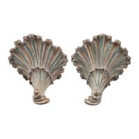 A Pair of Italian Carved and Painted Console Tables