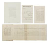 [CIVIL WAR]. War-date documents involving the 2nd Massachusetts Infantry.