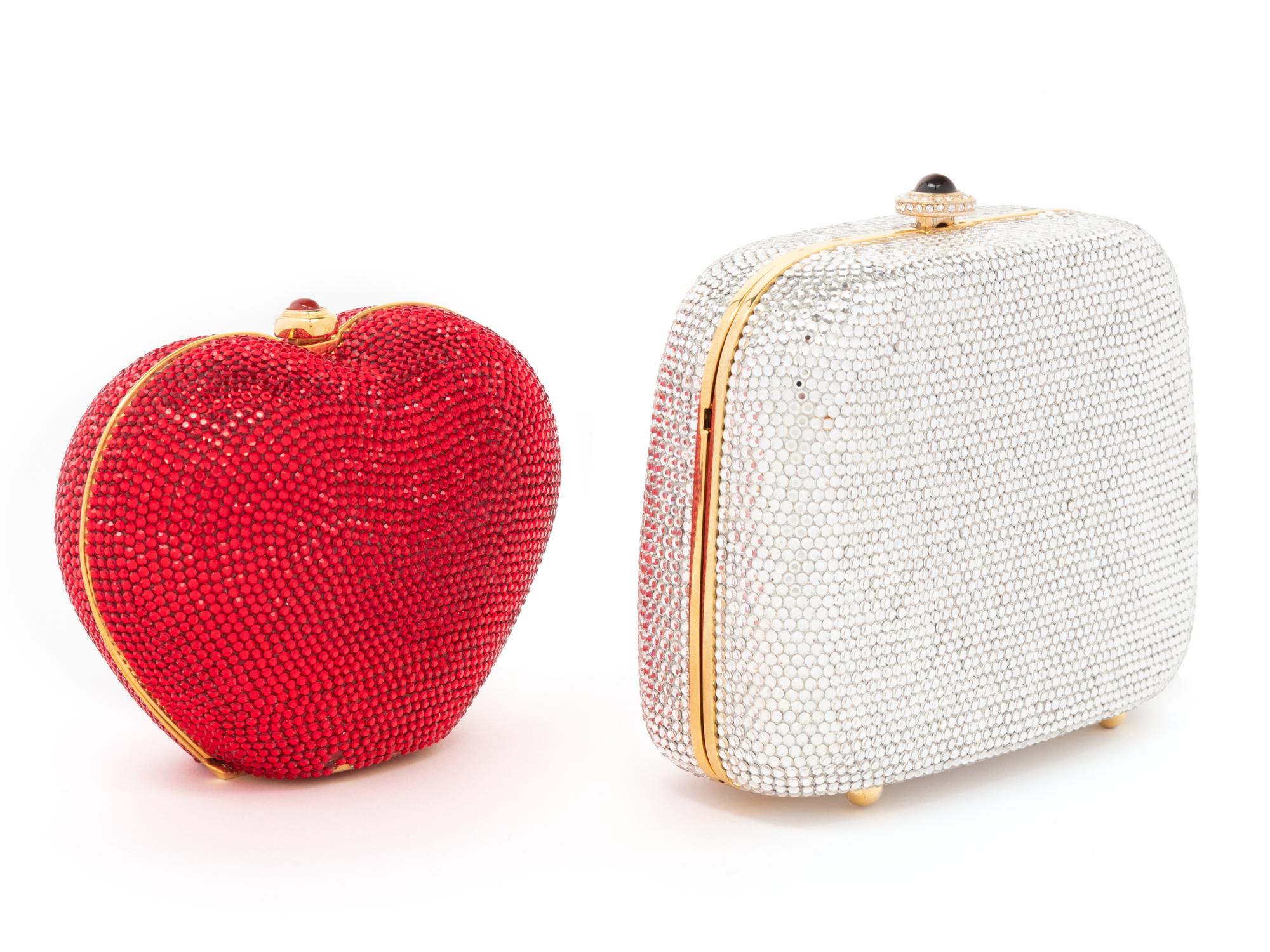 Two Judith Leiber Minaudières