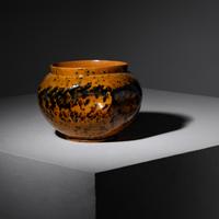 Dimpled Squat vase, c. 1895–1896