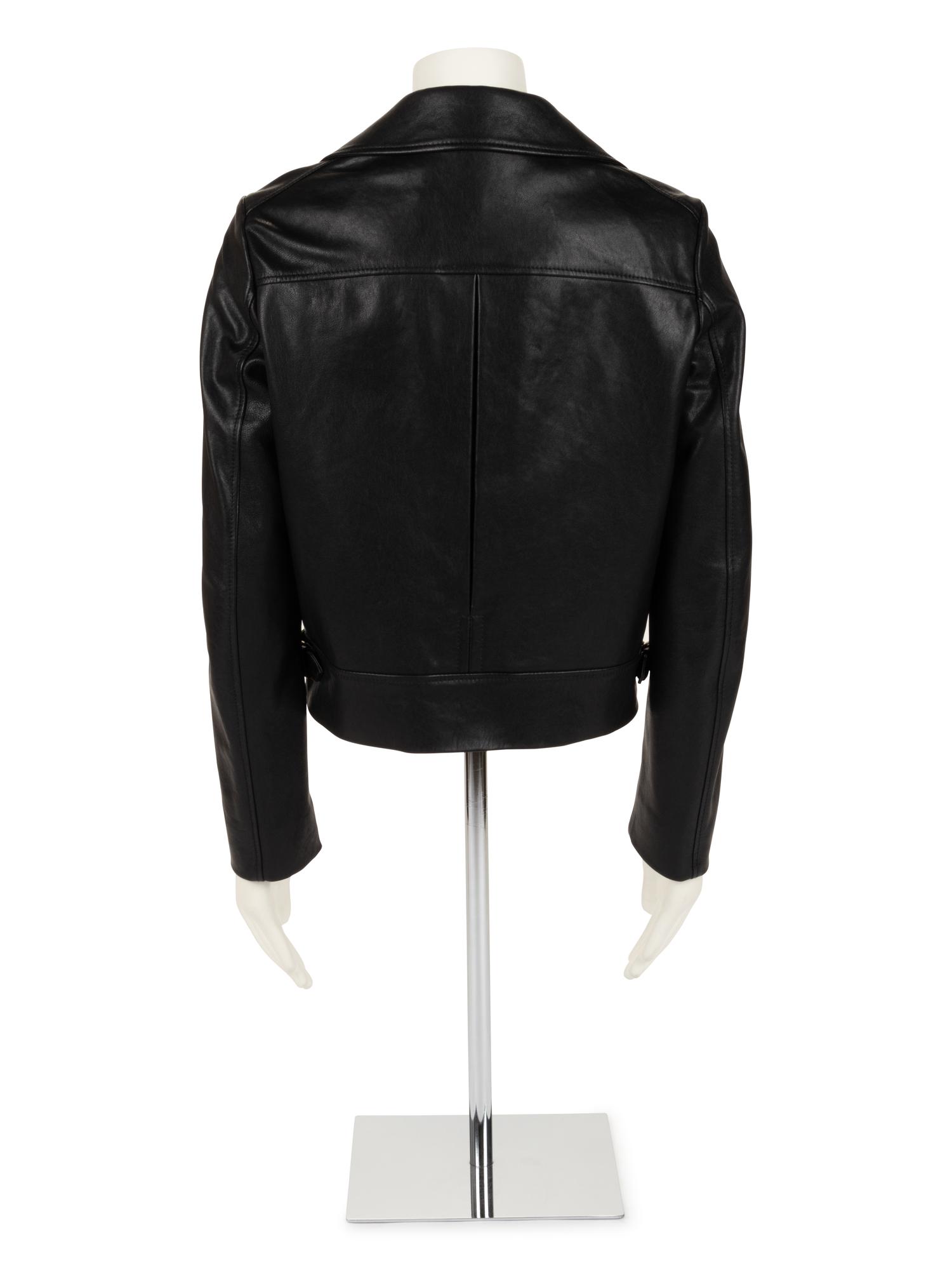 Christian Dior Leather Double Breast Jacket