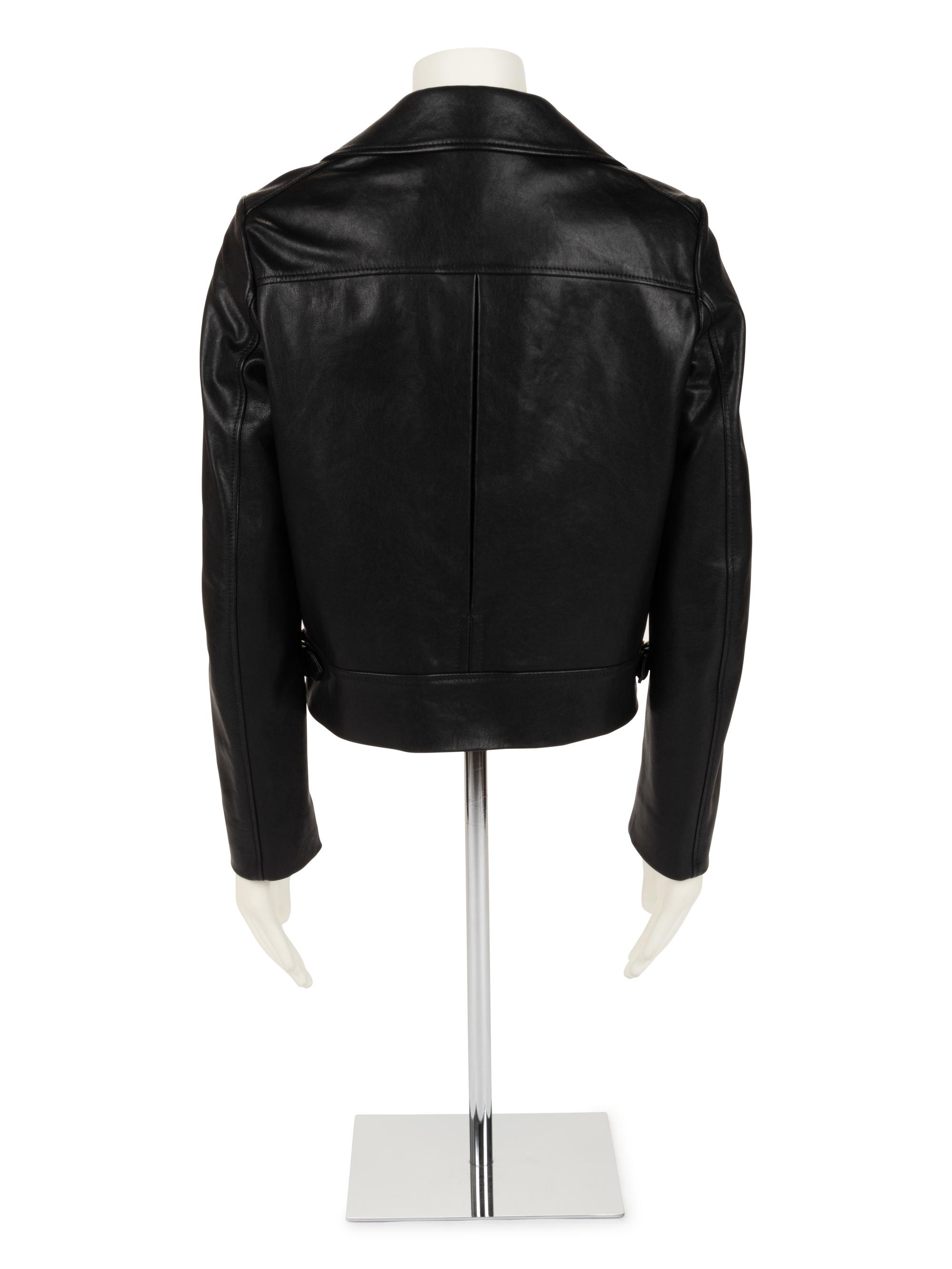 Christian Dior Leather Double Breast Jacket