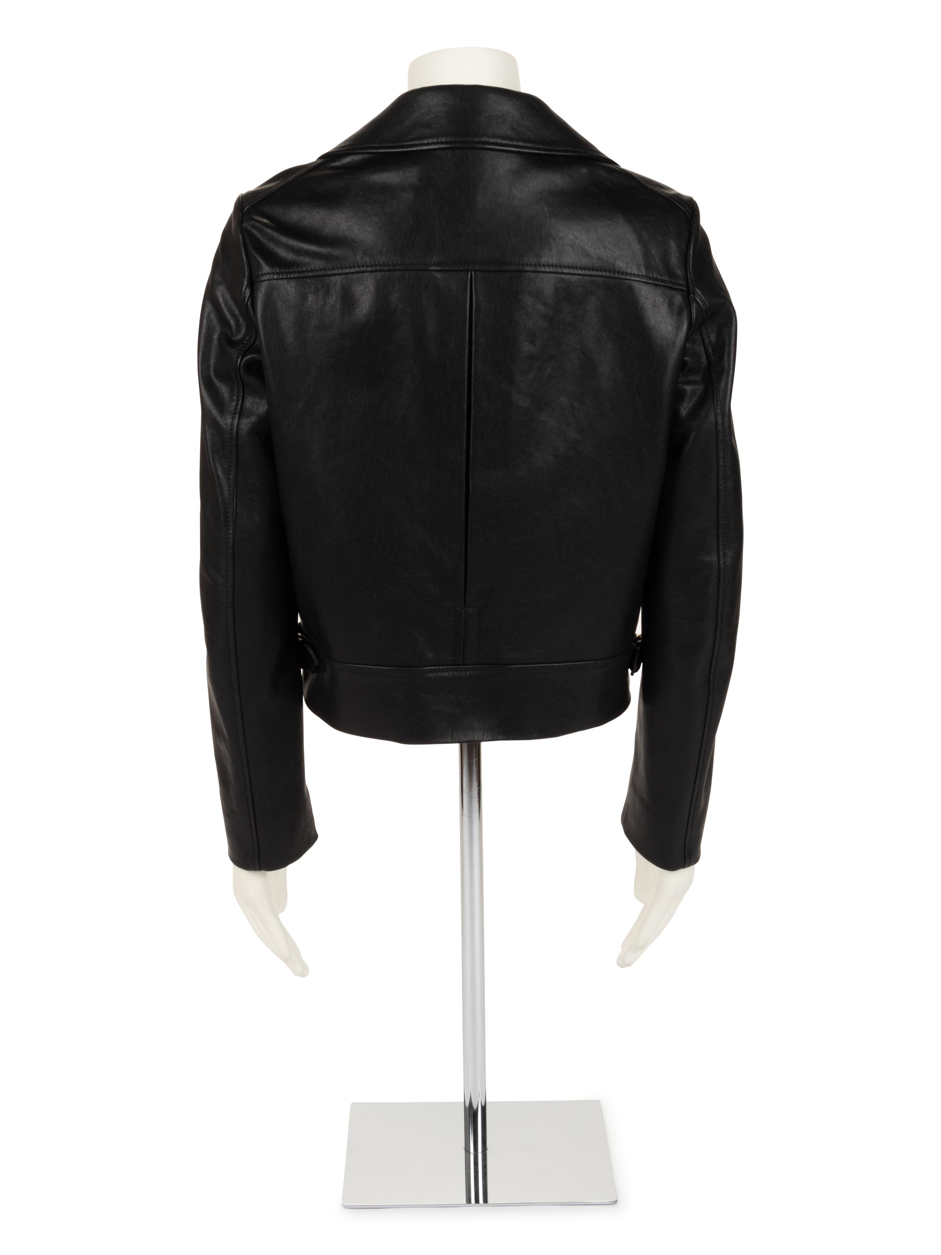 Christian Dior Leather Double Breast Jacket
