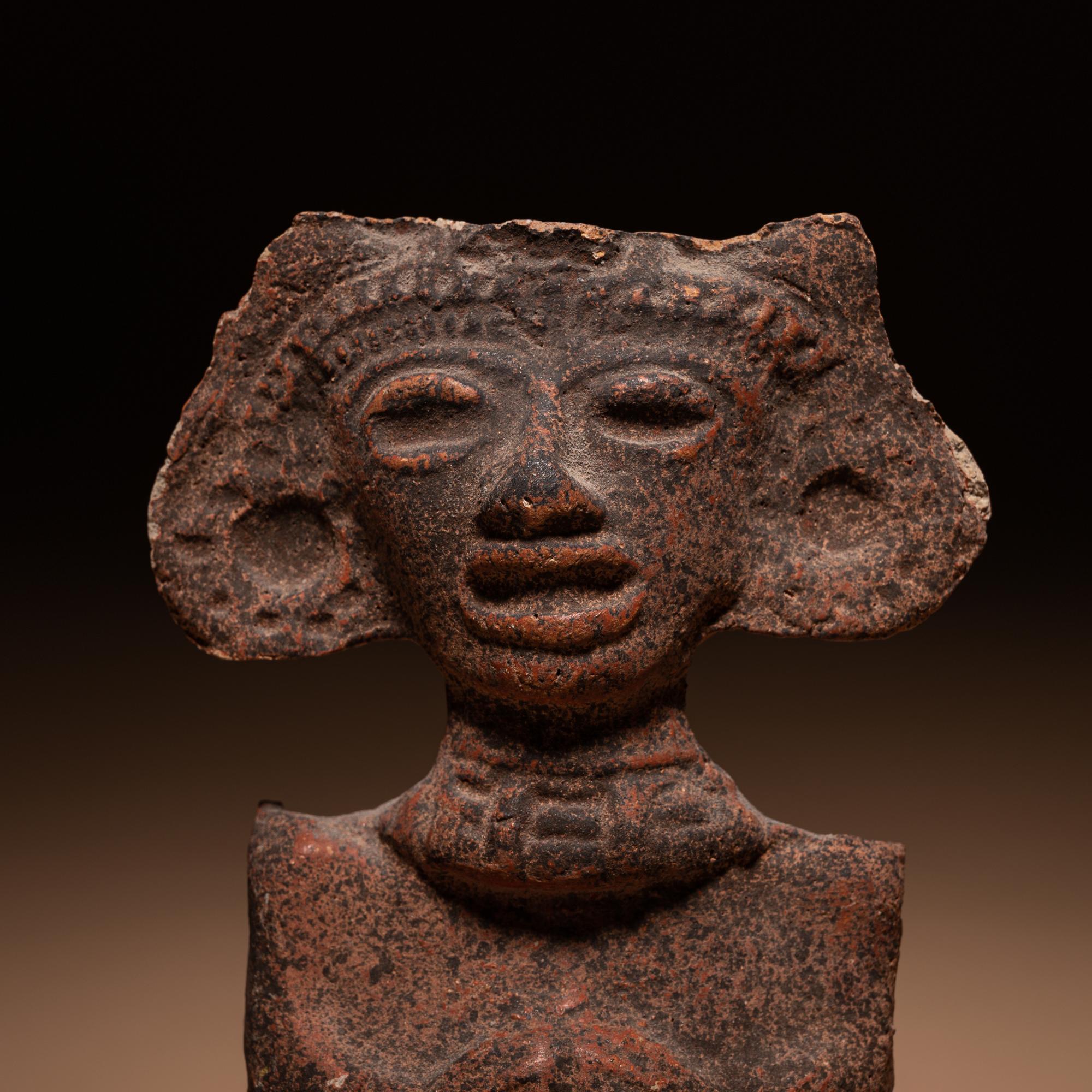 A Nayarit Mother and Child and Three Standing Figures