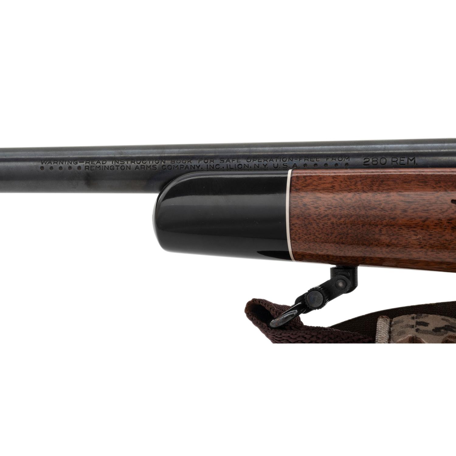 * Remington Model 700 Rifle with Burris Scope and Engraved Receiver