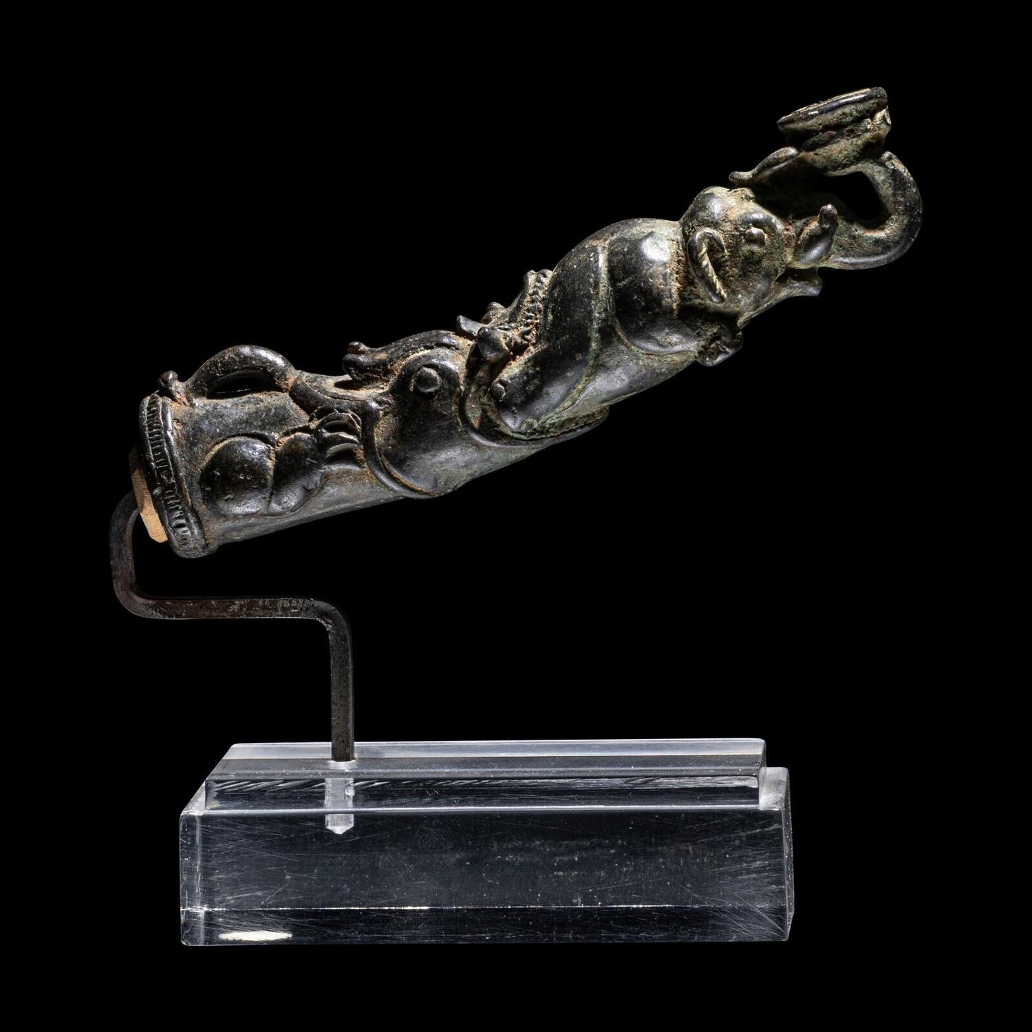 Two Javanese and Indonesian Bronze Figures