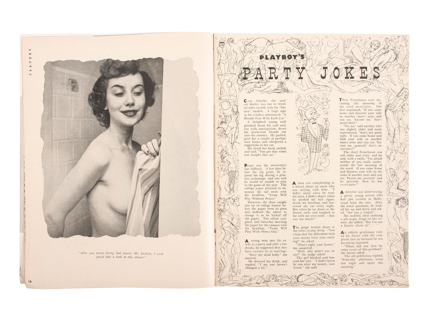 [MONROE, Marilyn (1926-1962)]. Playboy . Vol. 1, No. 1. Chicago, IL: HMH Publishing Co., December 1953.
