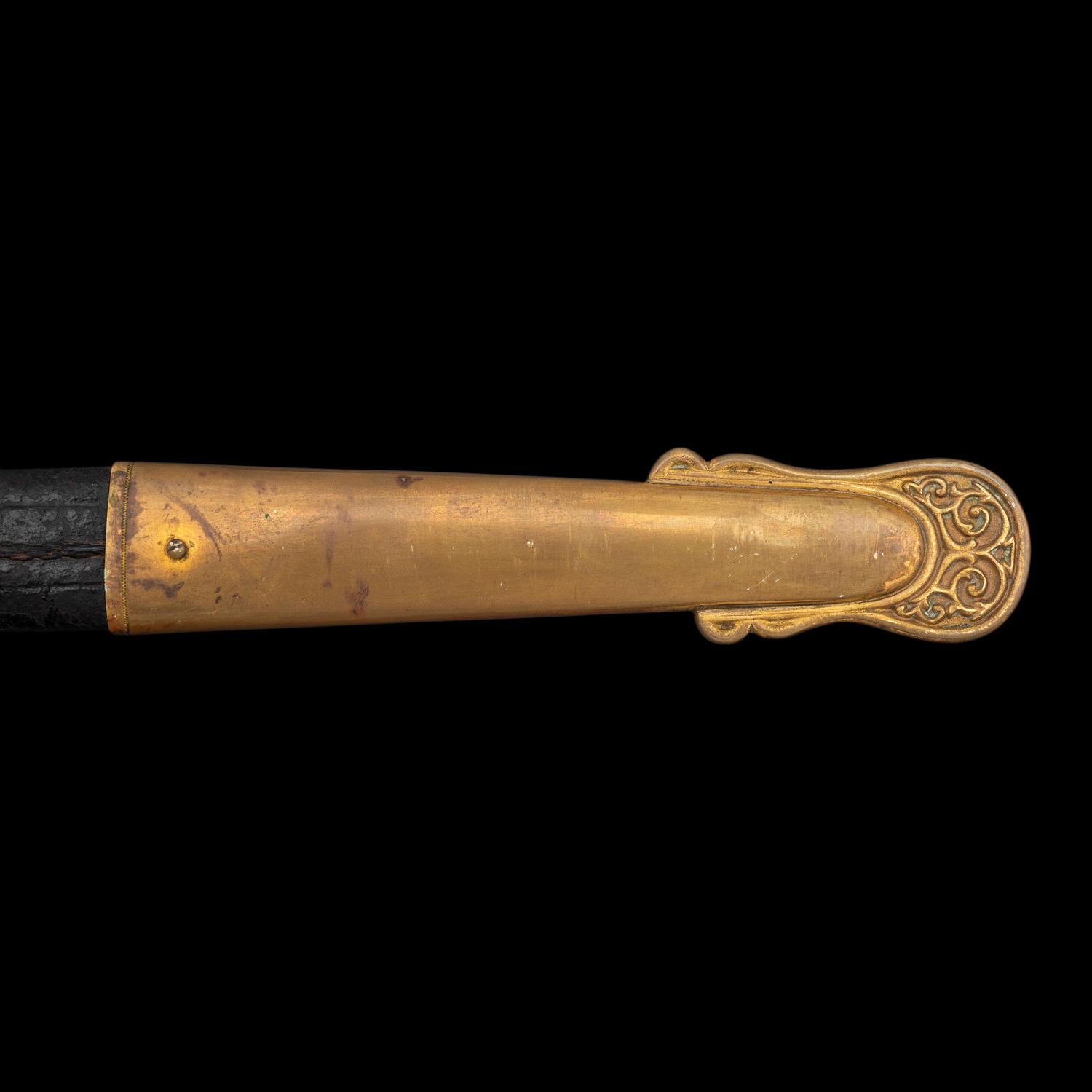 Cased Clauberg Model 1850 Foot Officers Sword Presented to Lt. Asaph Dodge of the 116th NY with Belt and Sash