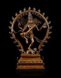 An Indian Bronze Figure of a Dancing Deity