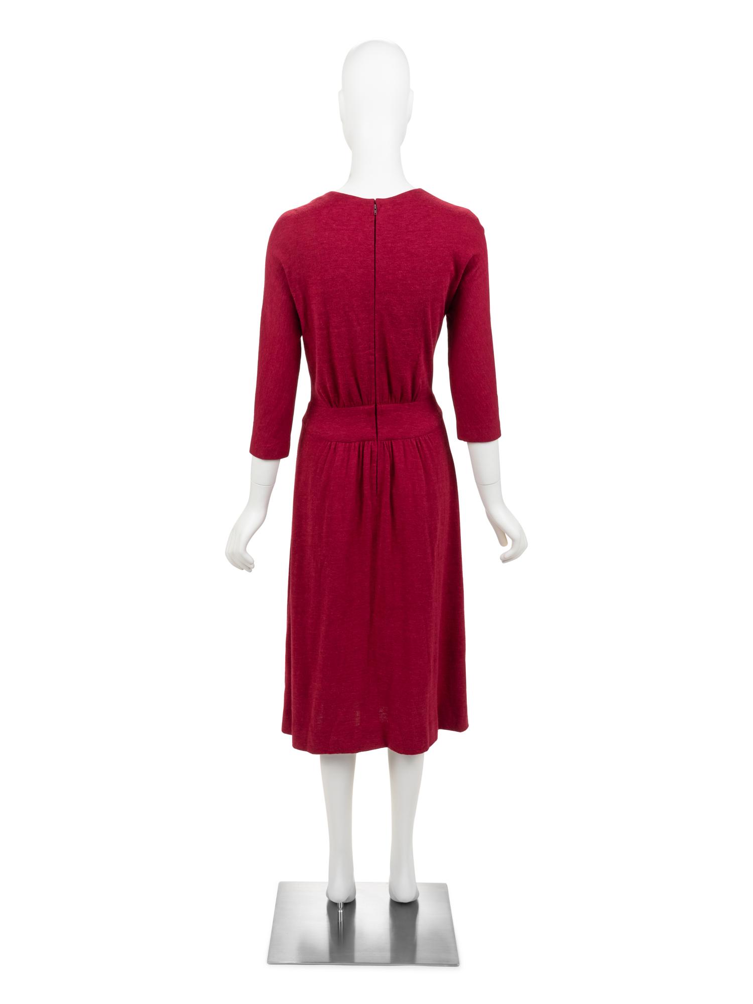 Madame Grès Haute Couture Dress, 1970-80s