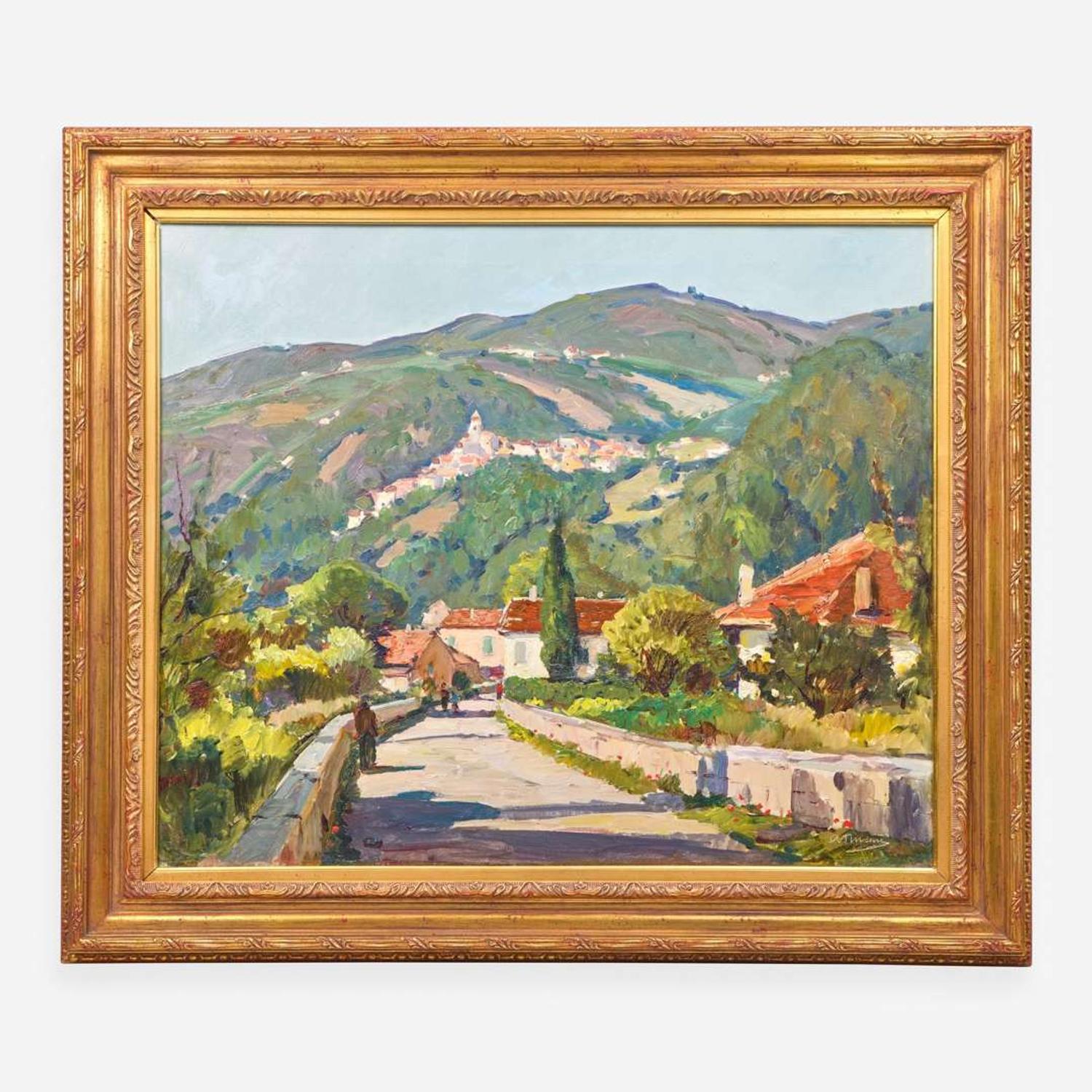 Anthony Thieme (American, 1888–1954) Route D'auribeau
