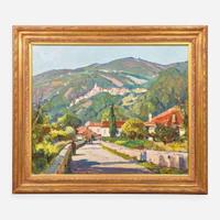 Anthony Thieme (American, 1888–1954) Route D'auribeau