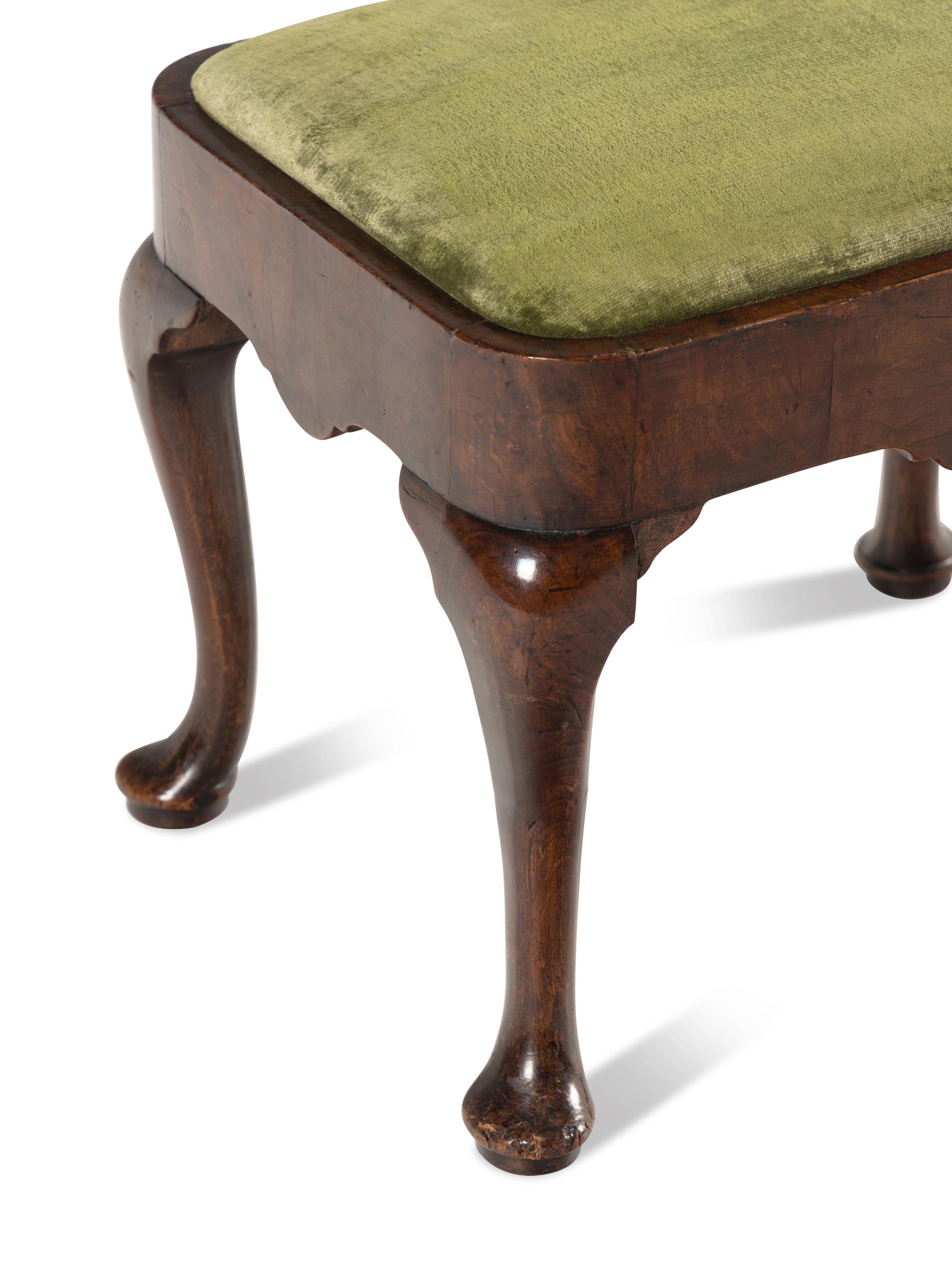 A George I Style Walnut Stool