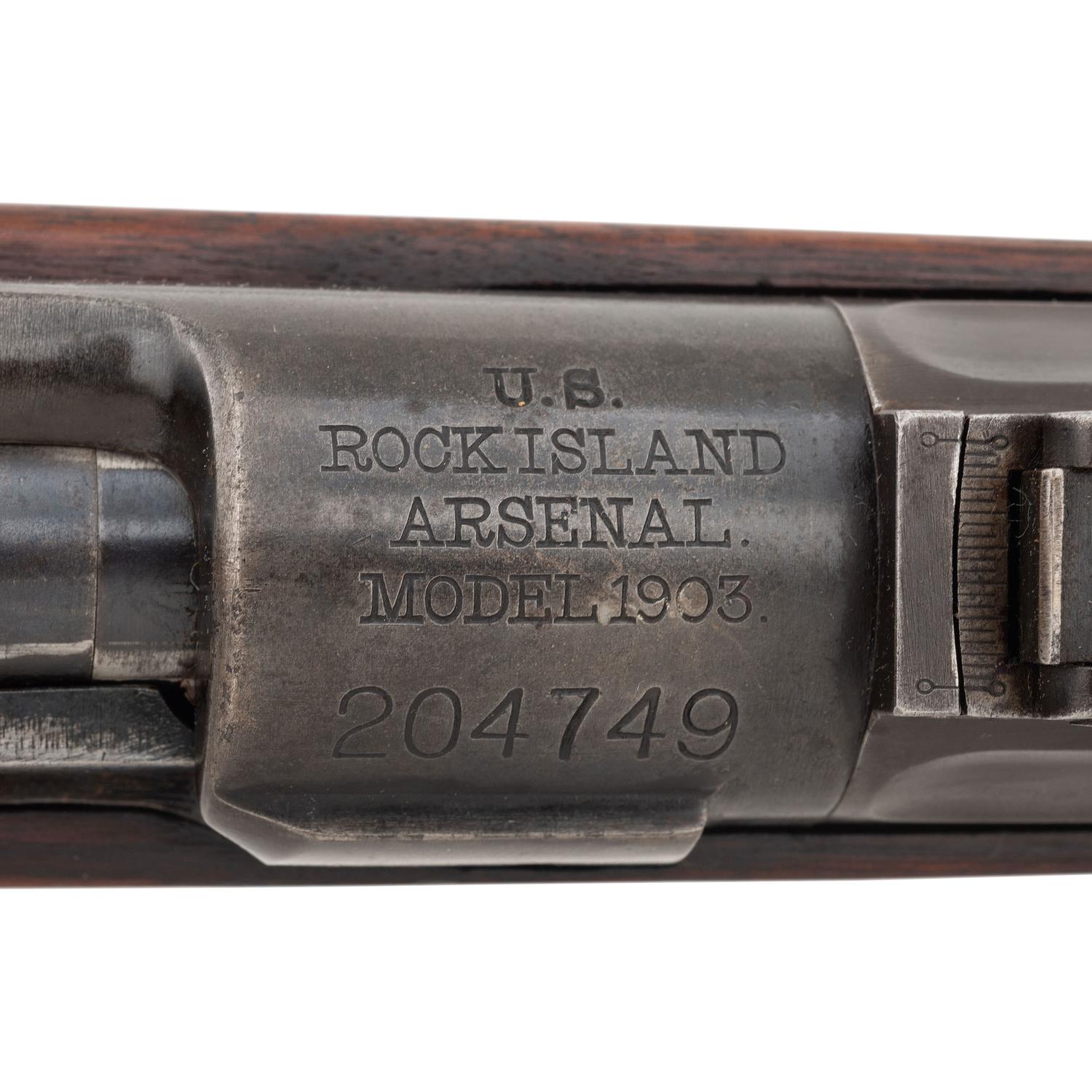 ** Pre-WWI Rock Island Arsenal U.S. Model 1903 Springfield