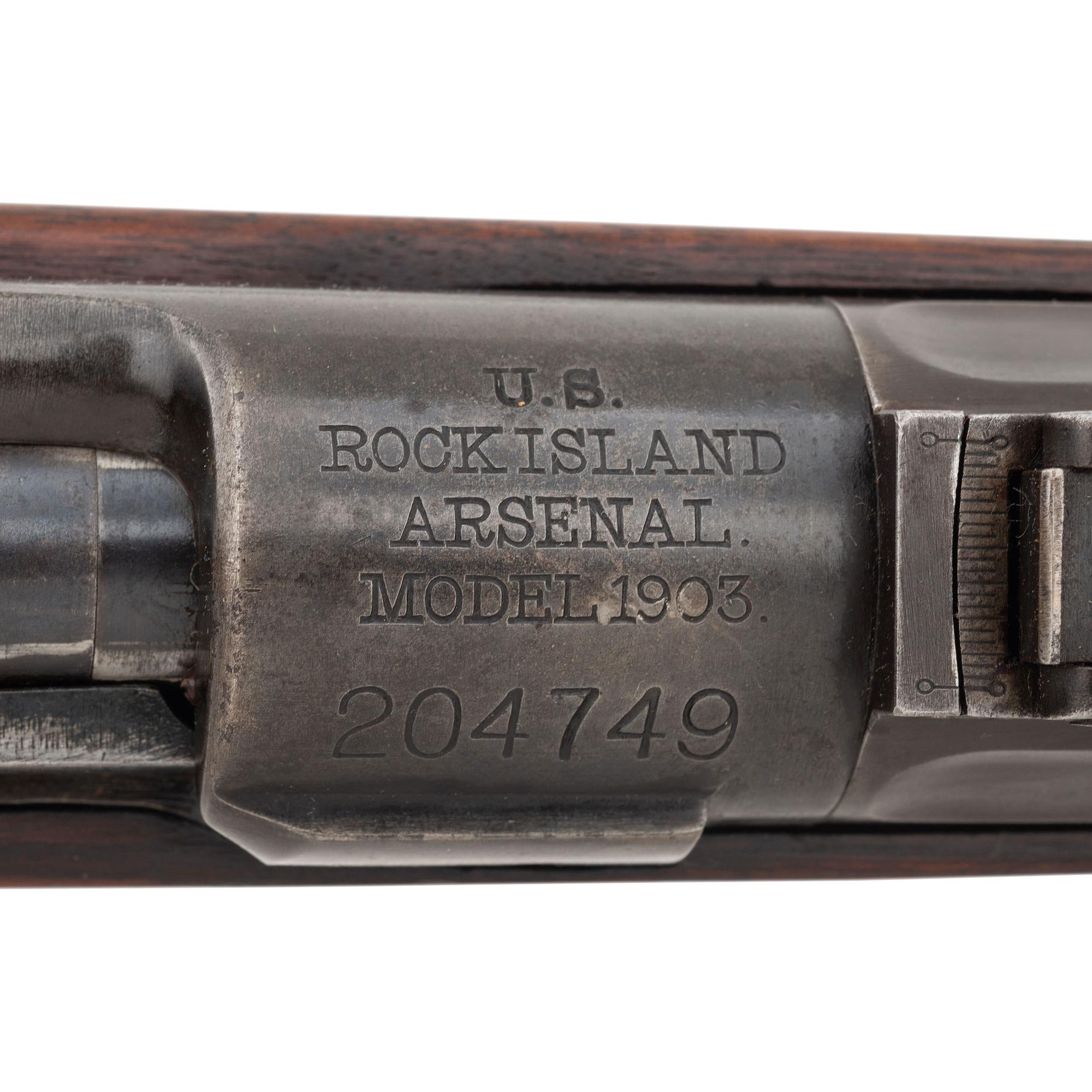 ** Pre-WWI Rock Island Arsenal U.S. Model 1903 Springfield