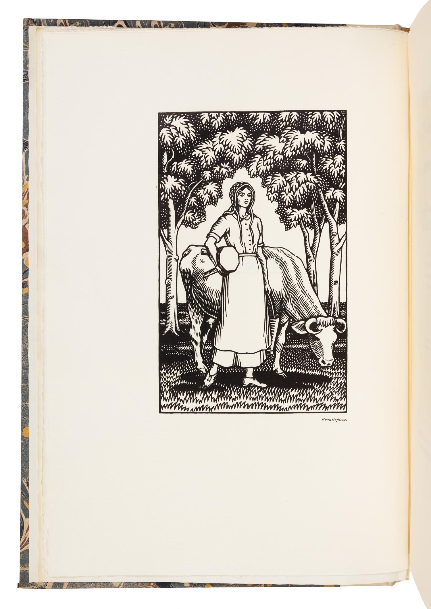 HARDY, Thomas (1840-1928). Vivien GRIBBLE, illustrator (1886-1932). Tess of the D'Urbervilles. A Pure Woman. London, 1926.