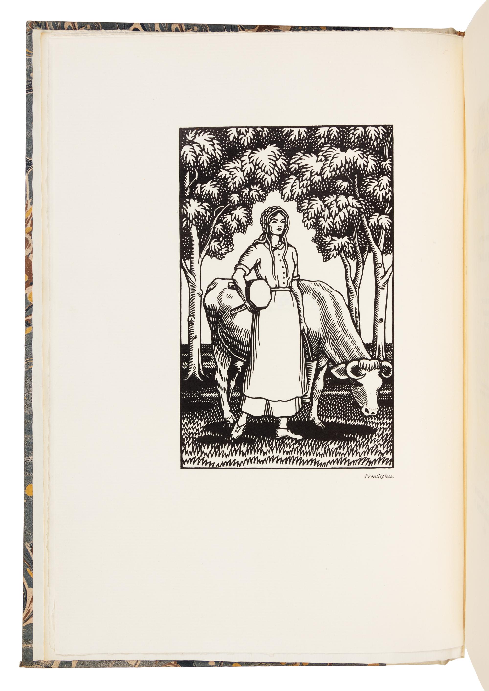 HARDY, Thomas (1840-1928). Vivien GRIBBLE, illustrator (1886-1932). Tess of the D'Urbervilles. A Pure Woman. London, 1926.
