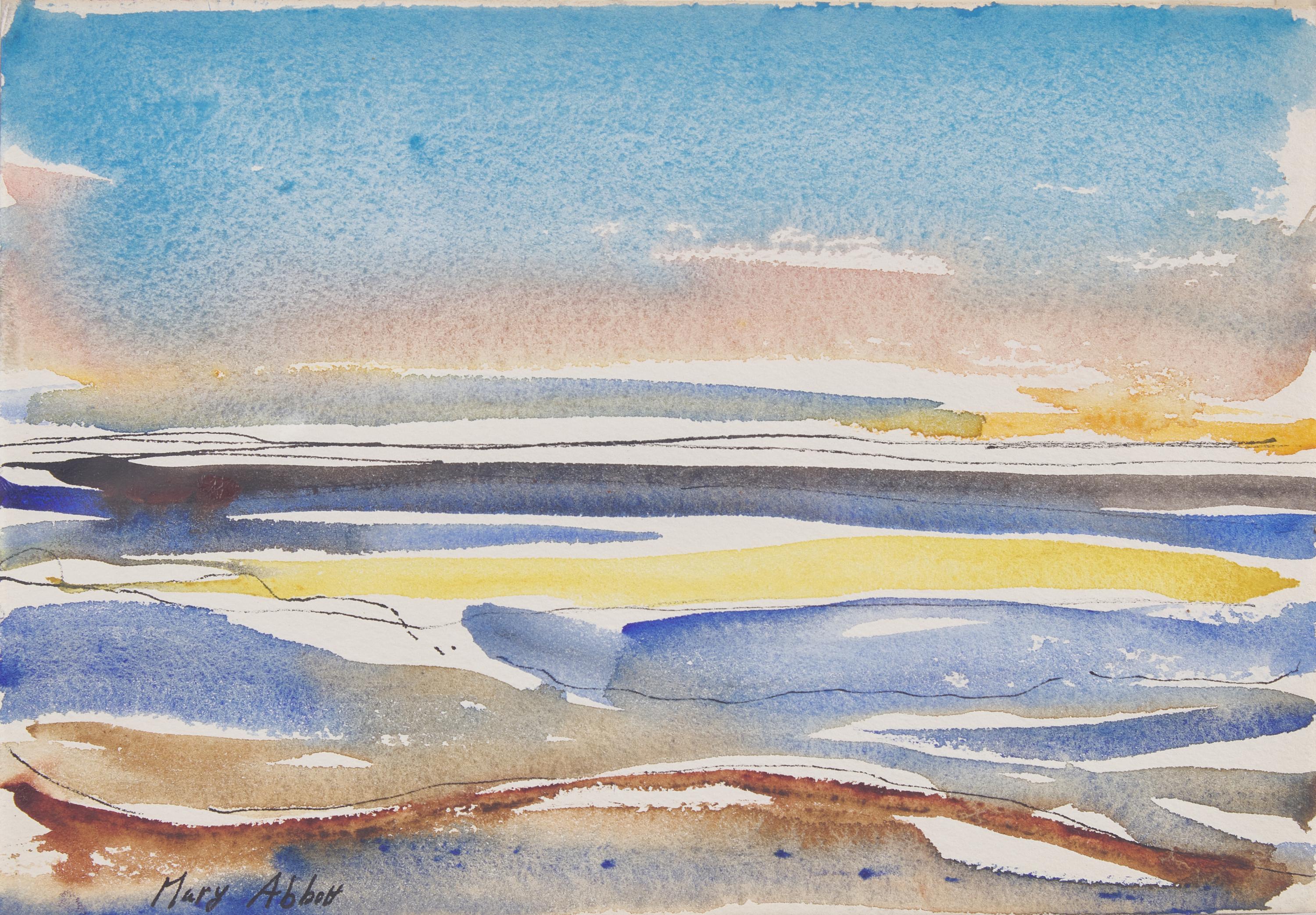 Mary Abbott (American, 1921-2019) — The Sky Will Not Fall