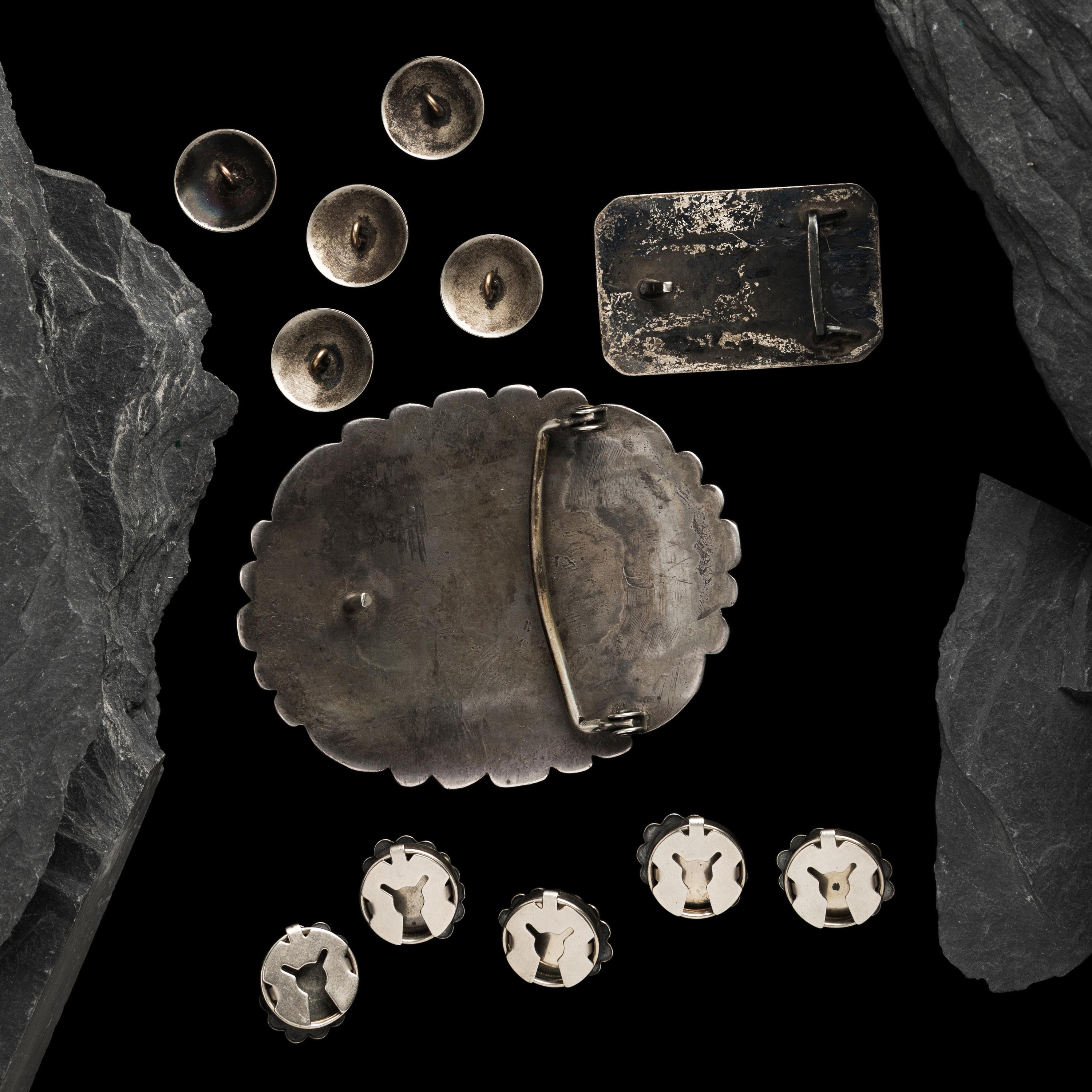 Navajo and Southwestern-style Silver Western Ware Jewelry