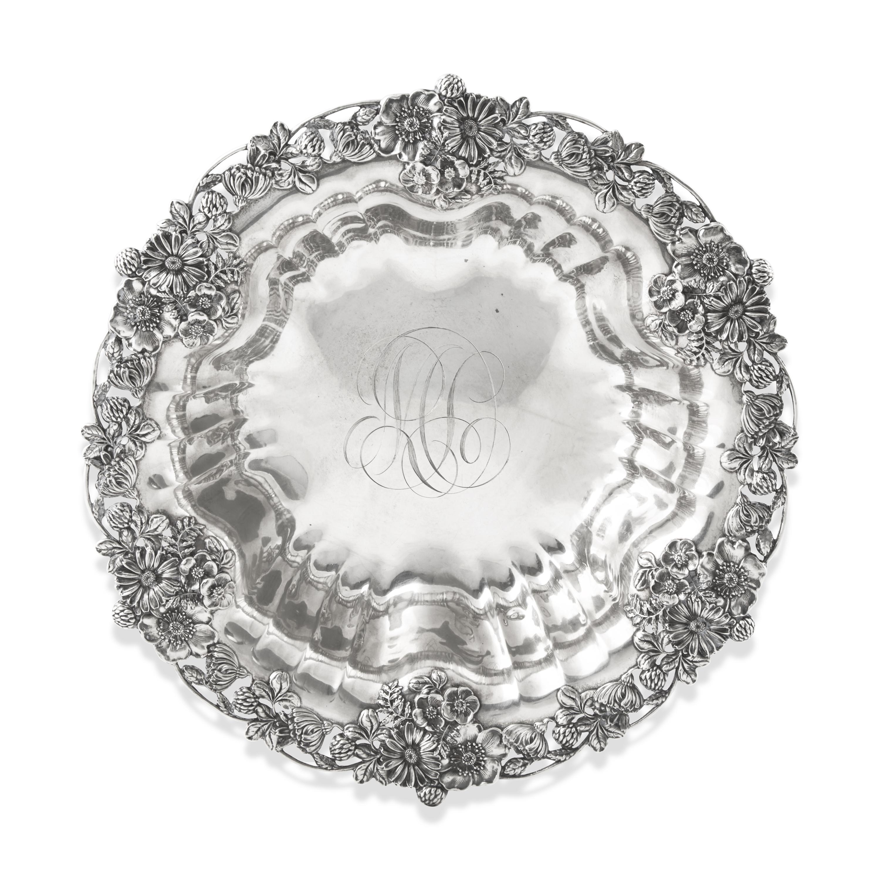 An American Silver Reticulated Bowl