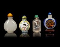 Four Chinese Snuff Bottles