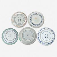 A group of eleven assorted Japanese porcelain dishes 日本伊万里烧瓷盘十一件 18th-19th century ???????