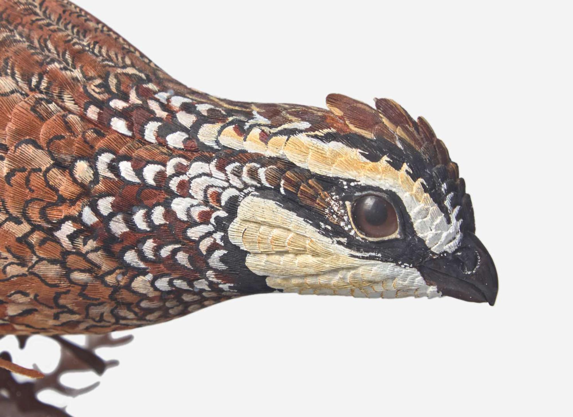 Grainger McKoy (American, B. 1947) - Running Quail