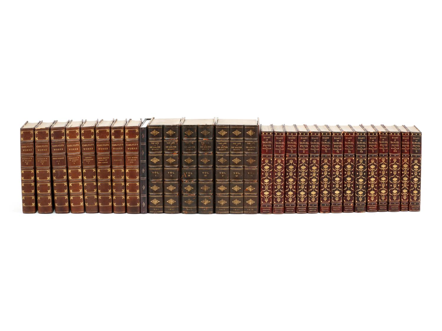 A Collection of Leather-Bound Decorative Bindings