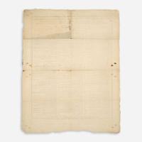 [Americana] [Harvard College] Group of 3 Harvard College Graduation Theses Broadsides