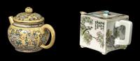 Two Chinese Ceramic Teapots