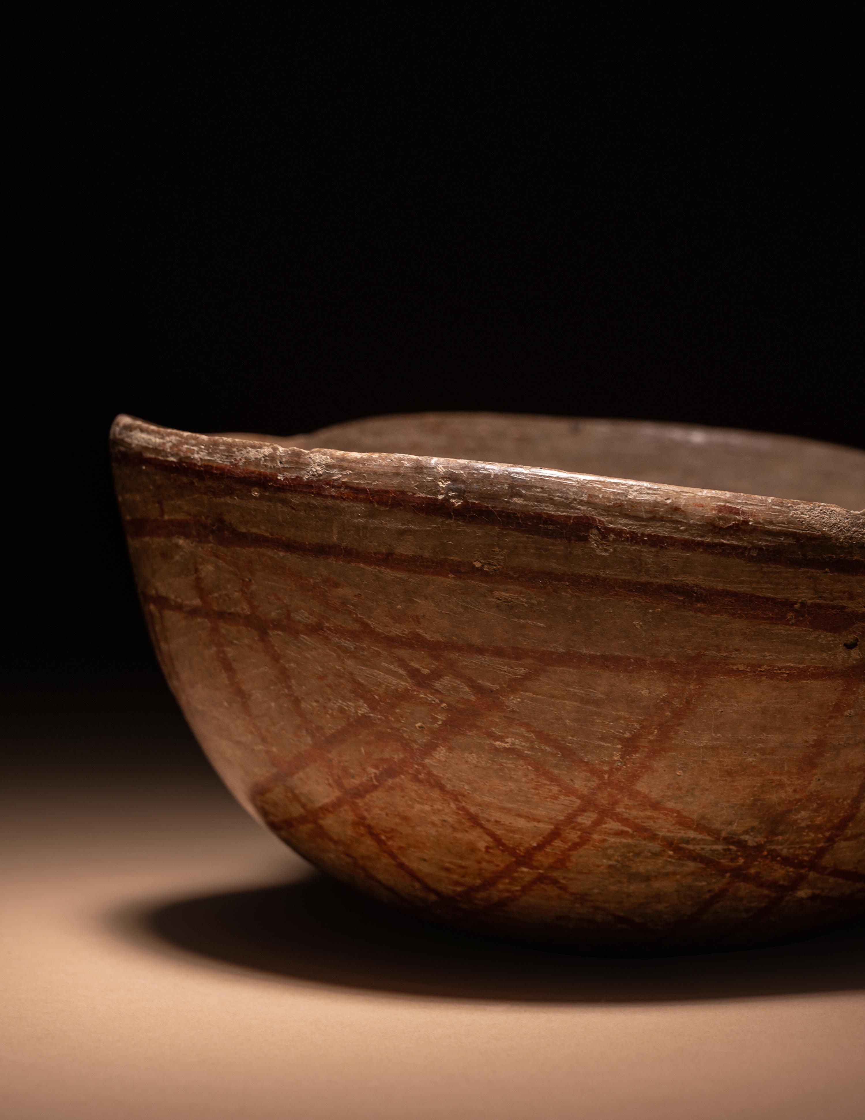 A Chupicuaro Creamware Pinch Bowl