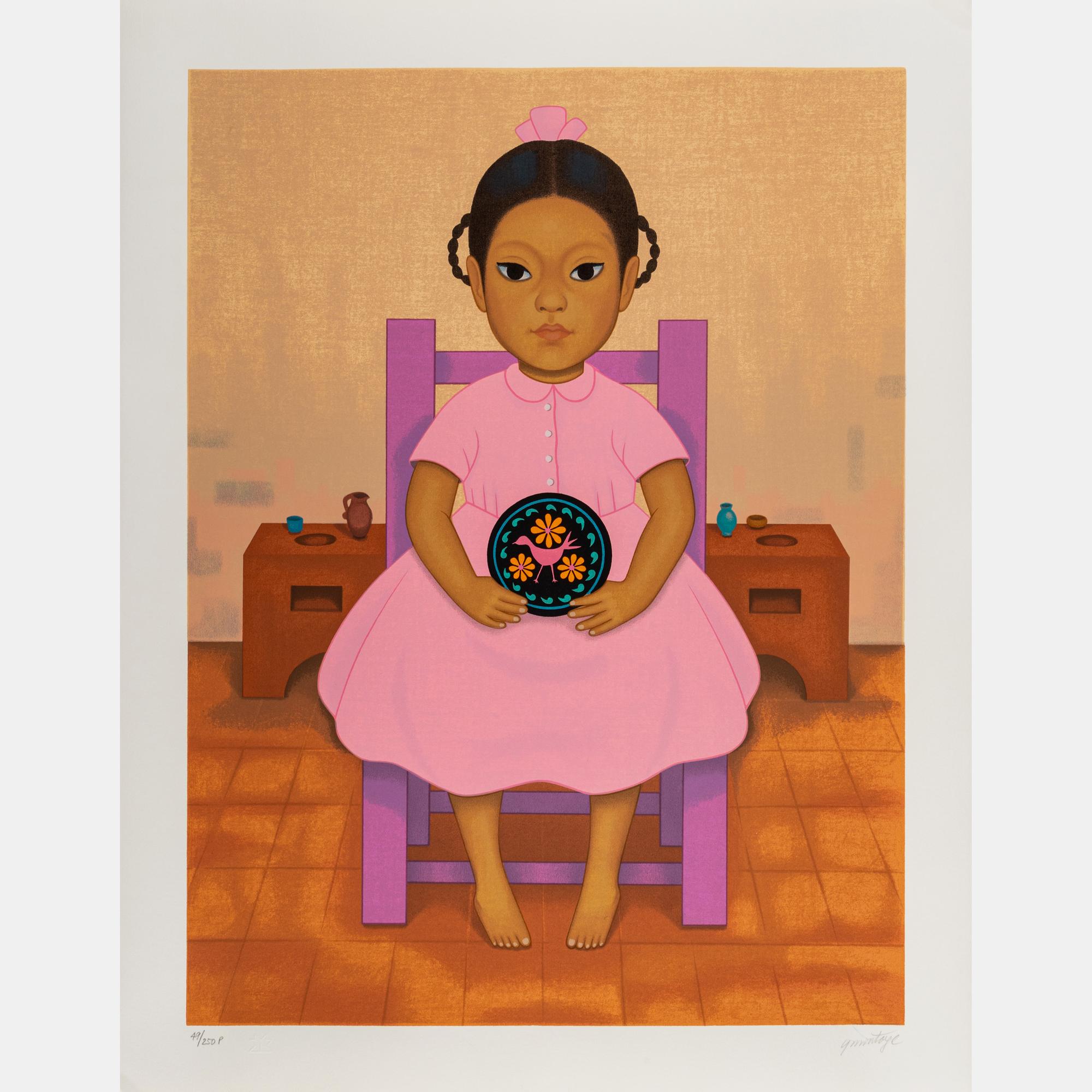 Cocina and Sandías (a pair of prints from the Niños Mexicanos series)