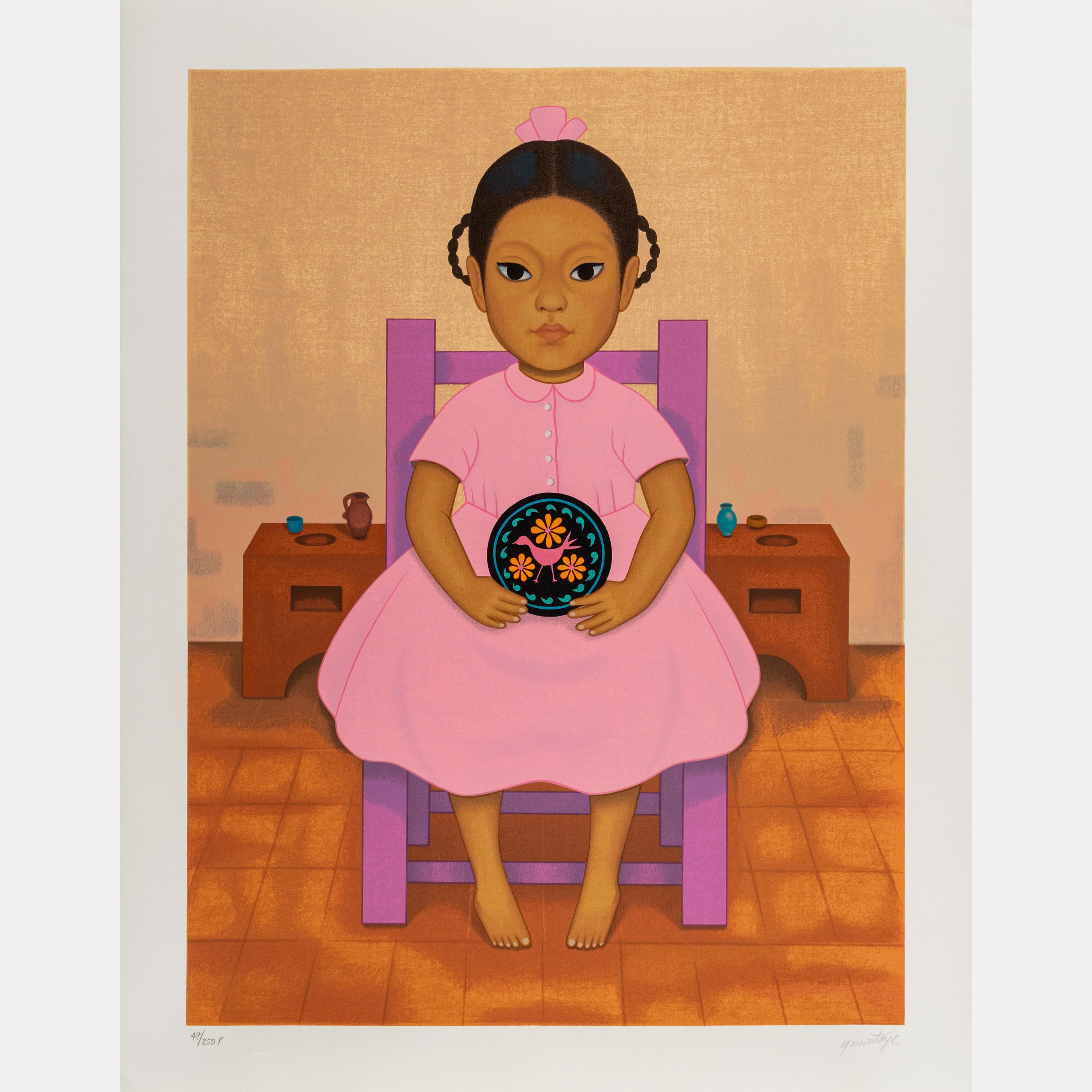 Cocina and Sandías (a pair of prints from the Niños Mexicanos series)