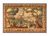 An Aubusson Verdure Tapestry
