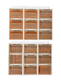 A Group of 1980, 1982 and 1983 Complete Sets of Topps Baseball Cards,