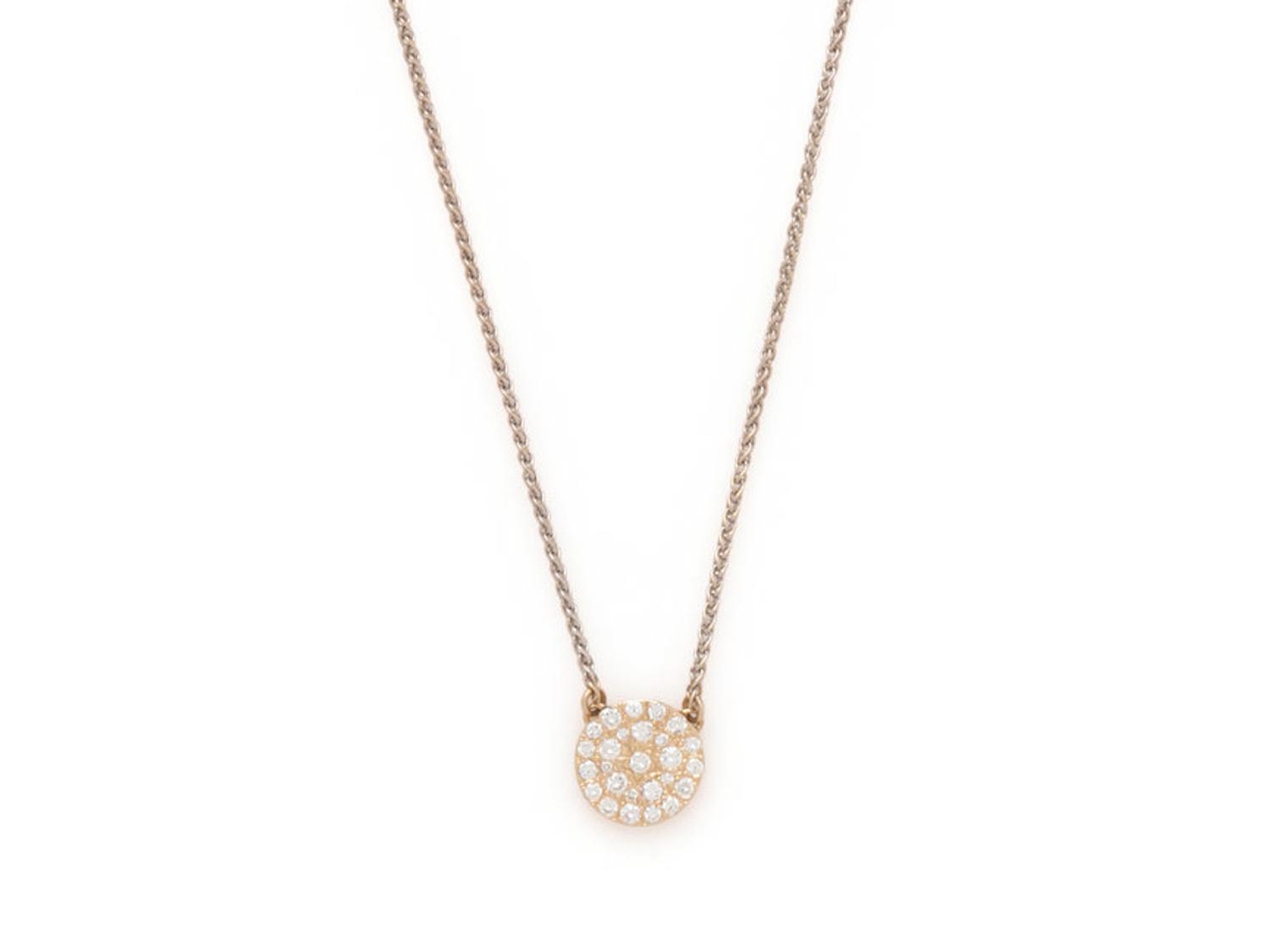 WHITE GOLD AND DIAMOND NECKLACE