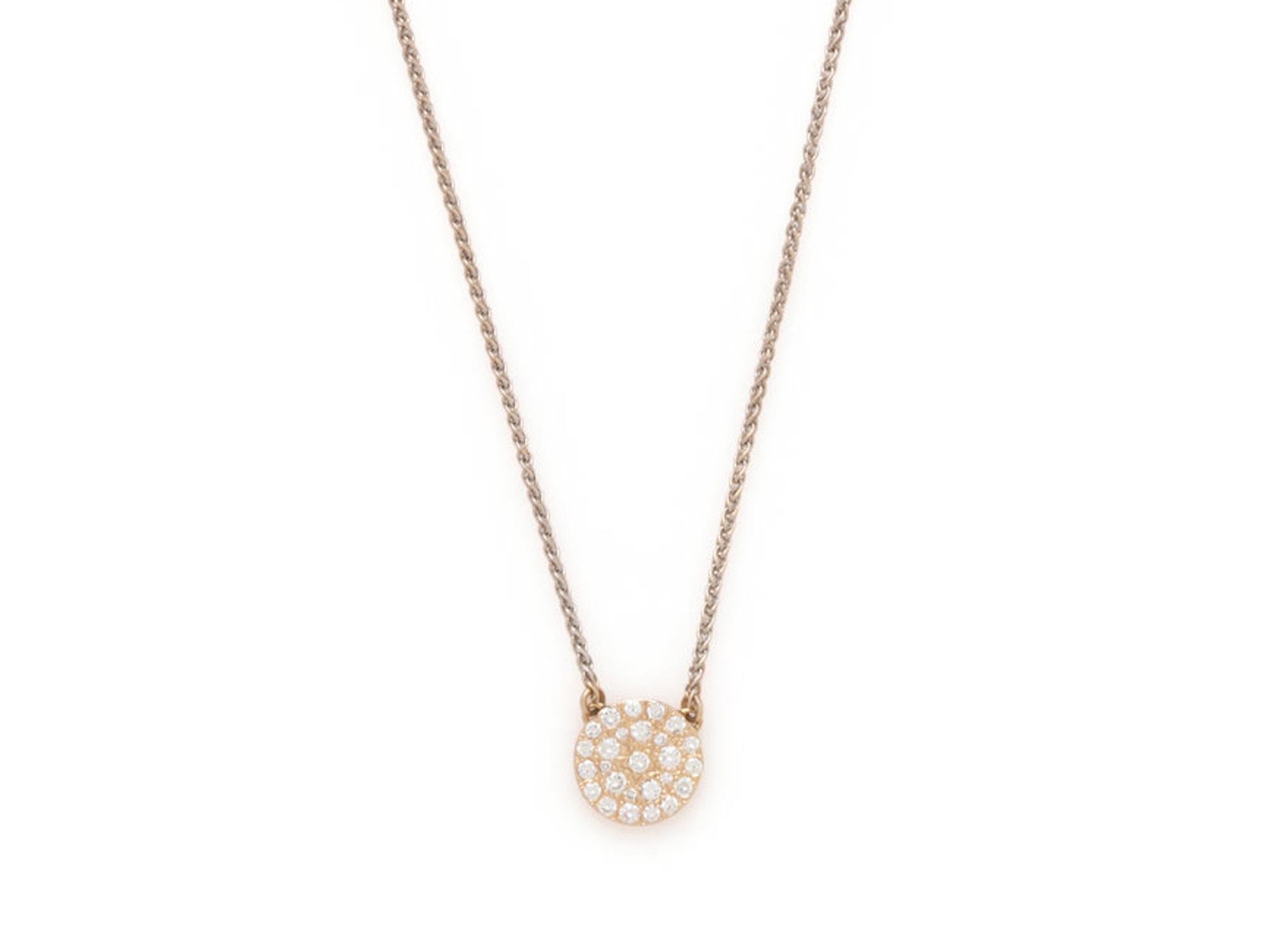 WHITE GOLD AND DIAMOND NECKLACE