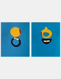 End of Sea and Oceanography (A Pair of Paintings), 2007