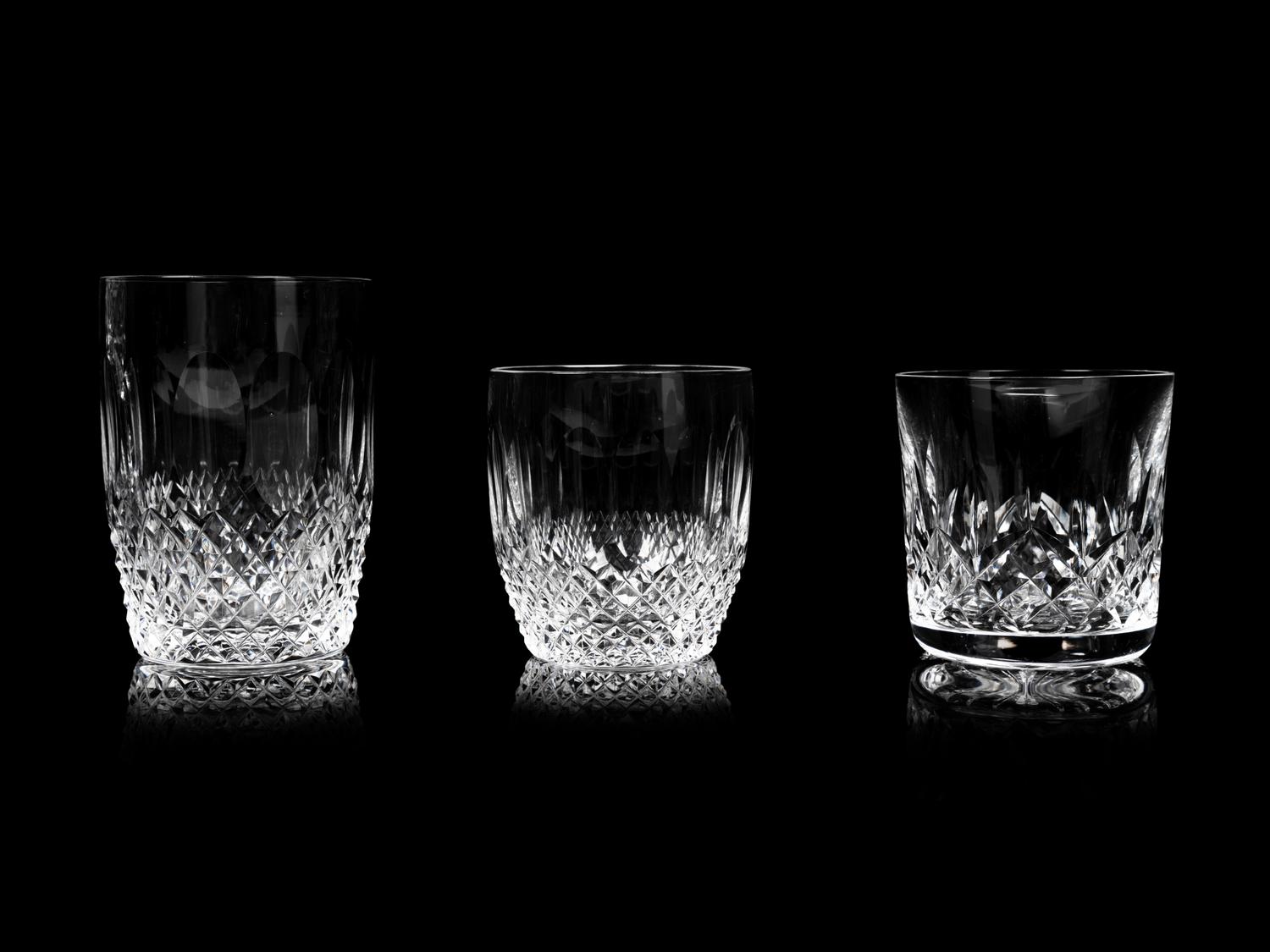 A Group of Waterford Cut Glass Stemware