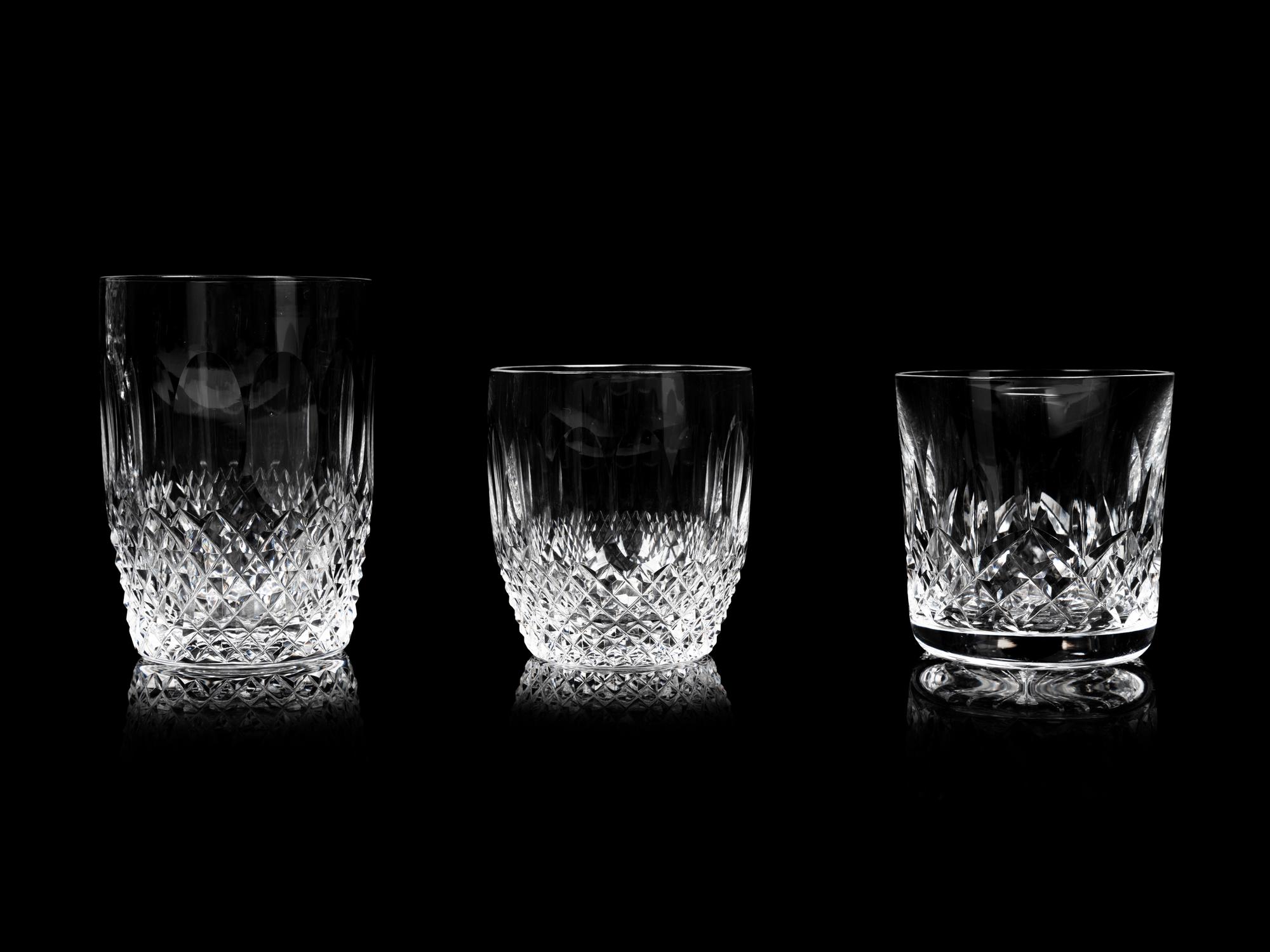 A Group of Waterford Cut Glass Stemware