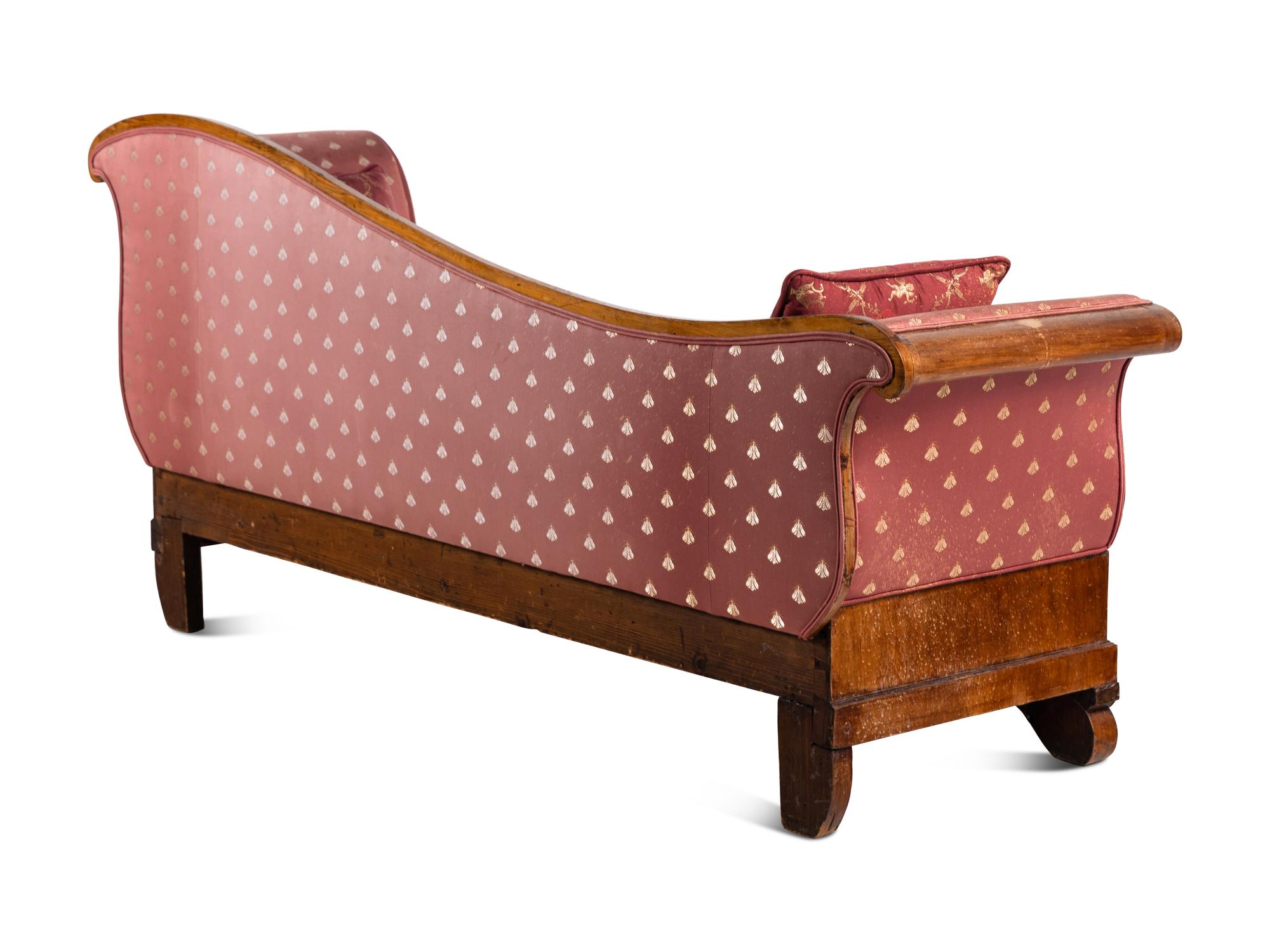 A Directoire Mahogany Méridienne